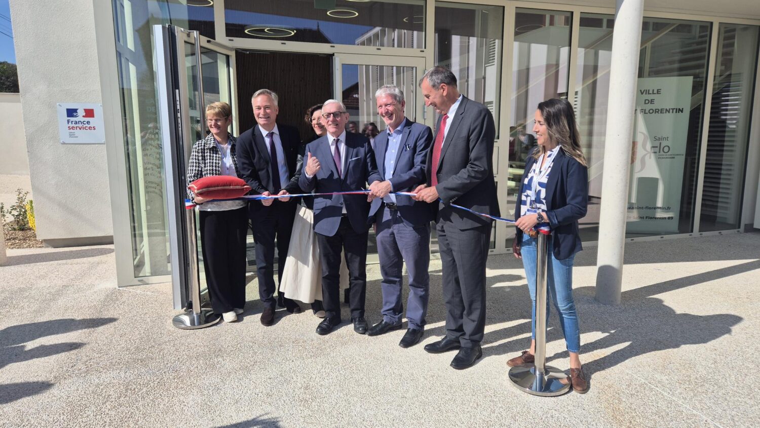 Inauguration de la Maison des Services à Saint-Florentin (89) – 3iA